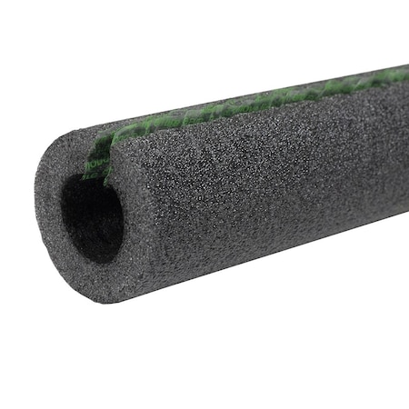 Jones Stephens 1-5/8in ID 1-1/2in CTS 1-1/4in IPS Self-Sealing Black Polyethylene Foam Pipe Insulation I57158